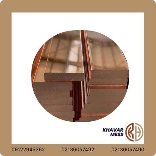 تسمه مسی 5 × 20